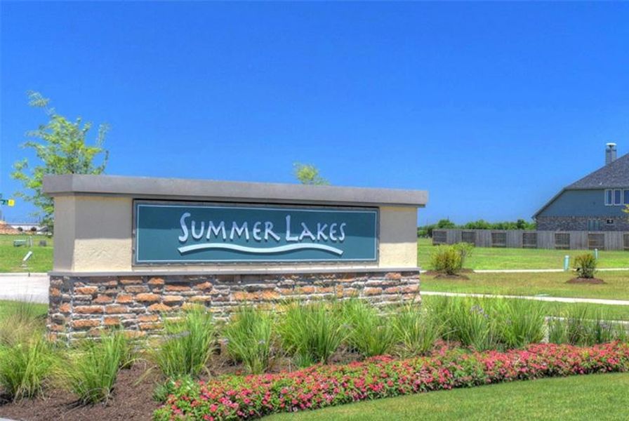 Image 17 of the Summer Lakes & Summer Park community in Richmond, TX. Image 17 of the Summer Lakes & Summer Park community in Richmond, TX.