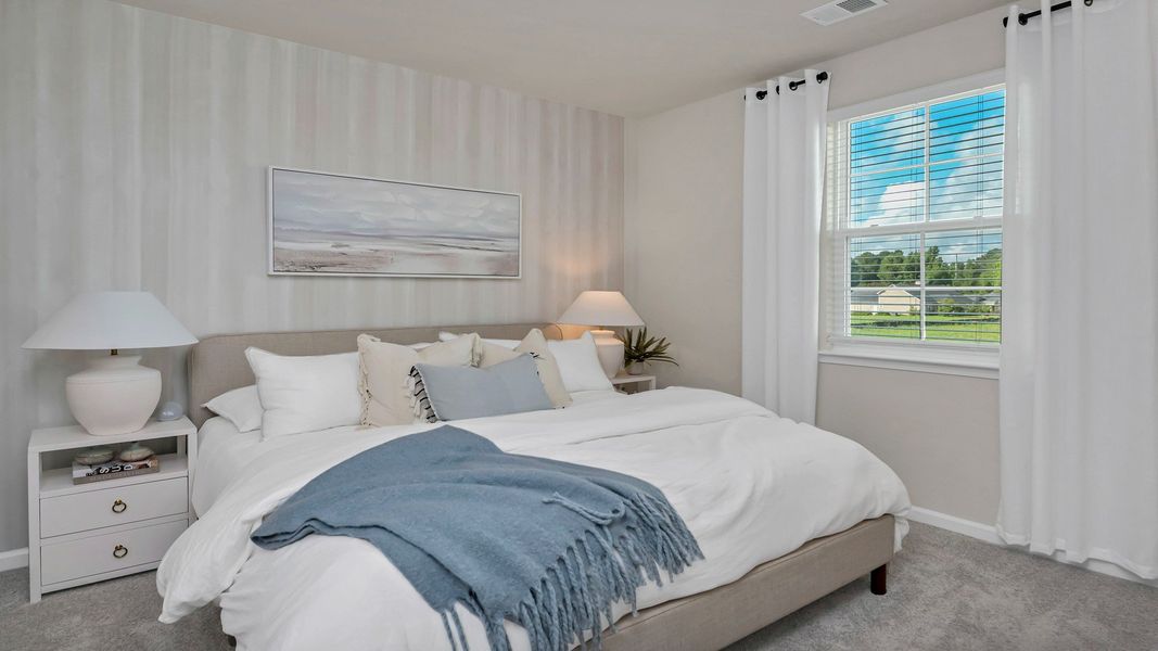 Furnished interior in a model home at Mulberry Landing in Orangeburg (Image 5).