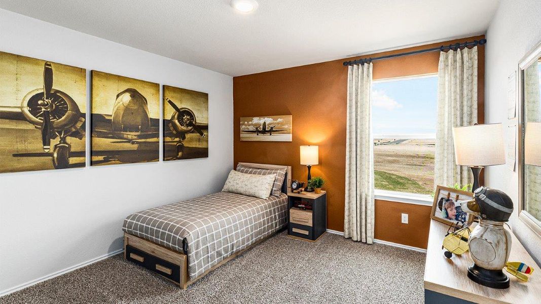 Furnished interior in a model home at Mitchell Farm in Killeen (Image 18).