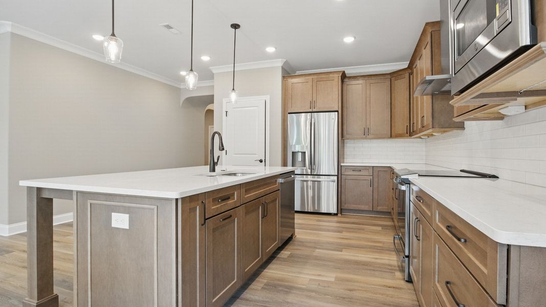 Furnished interior in a model home at The Grove at Haven Hill in Lenoir City (Image 10). Furnished interior in a model home at The Grove at Haven Hill in Lenoir City (Image 10).