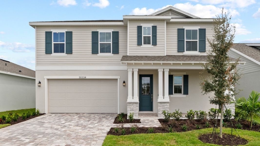 The Mangrove Elevation Exterior by DRB Homes