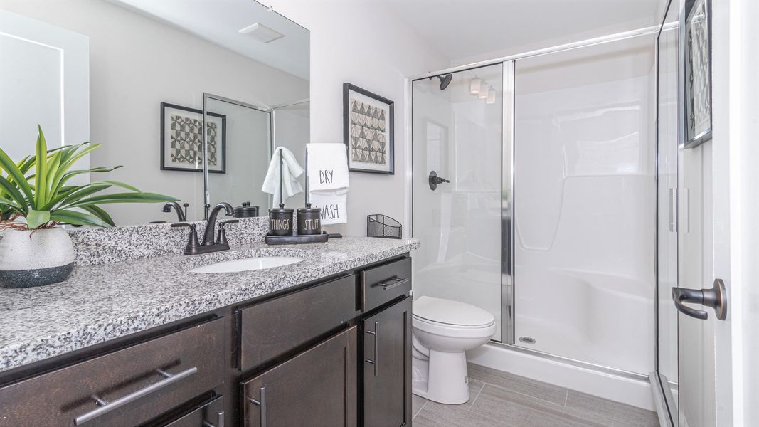 Furnished interior in a model home at Bristol Ridge Townhomes in Ann Arbor (Image 23). Furnished interior in a model home at Bristol Ridge Townhomes in Ann Arbor (Image 23).