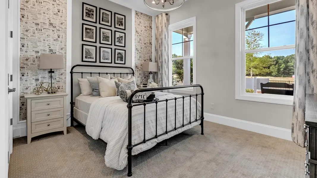 Furnished interior in a model home at Cresswind at Rocky River - OPEN 2026 in Locust (Image 15). Furnished interior in a model home at Cresswind at Rocky River - OPEN 2026 in Locust (Image 15).