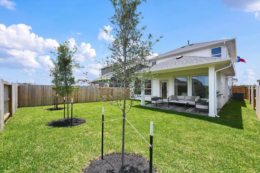 Front exterior of a home in the La Segarra 40' community, located in Brookshire, TX (Image 9). Front exterior of a home in the La Segarra 40' community, located in Brookshire, TX (Image 9).