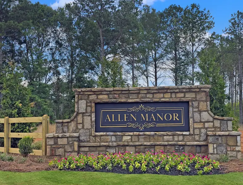 Allen Manor Entrance