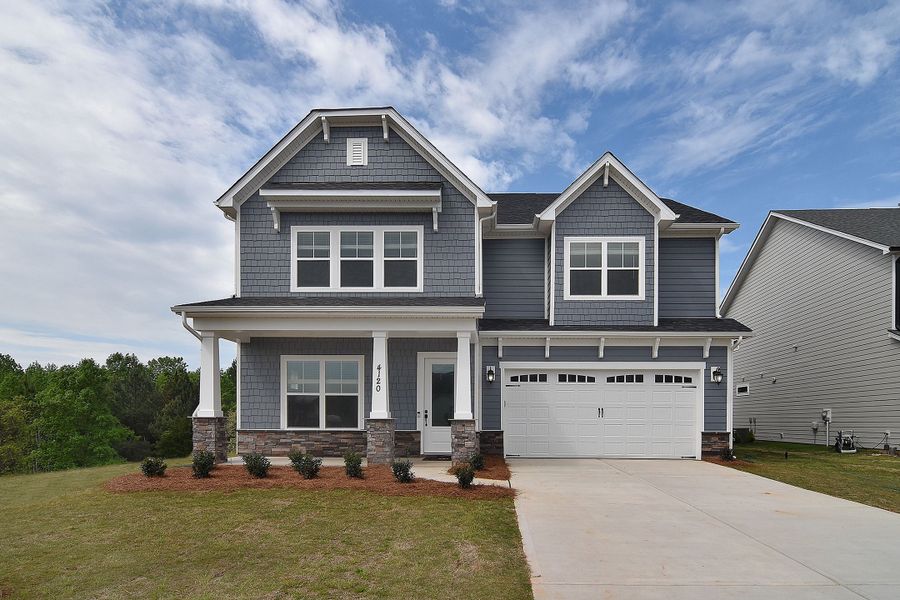 Front exterior of a home in the Wildbrook community, located in Denver, NC (Image 2). Front exterior of a home in the Wildbrook community, located in Denver, NC (Image 2).