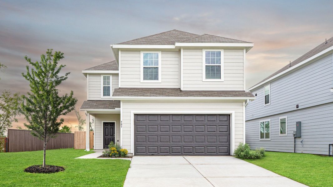 Lowry Floorplan - Elevation L Exterior