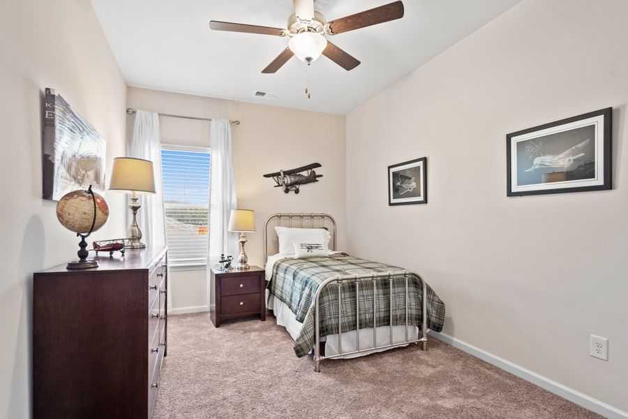 Furnished interior in a model home at Johnson Crossing in Cartersville (Image 12).