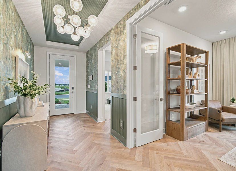 Furnished interior in a model home at Southwind in Plant City (Image 8). Furnished interior in a model home at Southwind in Plant City (Image 8).