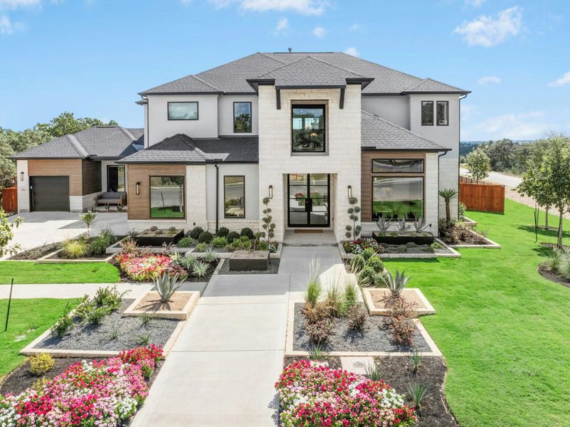Exterior details of a home in Caliterra, Dripping Springs (Image 6).