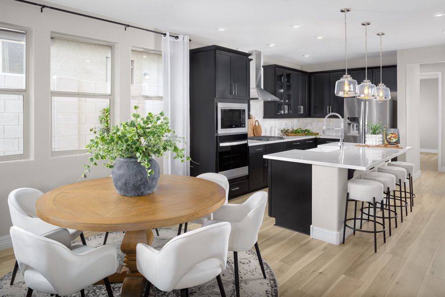 Furnished interior in a model home at Highpointe at Northpointe in Peoria (Image 7).