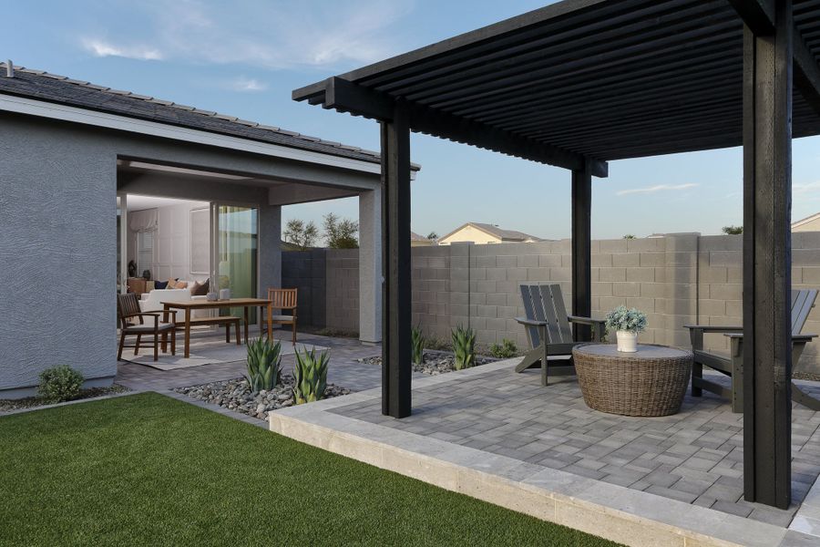 Exterior details of a home in Agave Trails, Buckeye (Image 5).