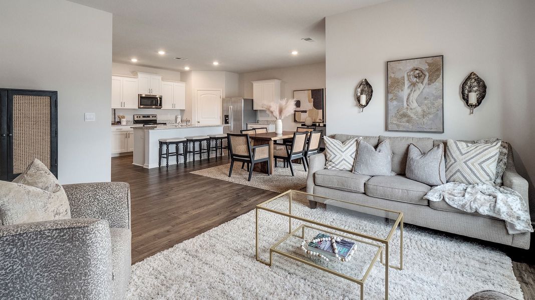 Furnished interior in a model home at Morford in Jackson (Image 7).