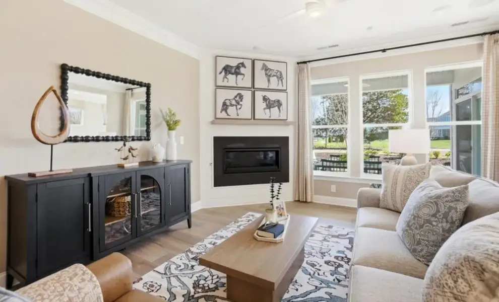 Furnished interior in a model home at Paisley Pointe in Boiling Springs (Image 32).
