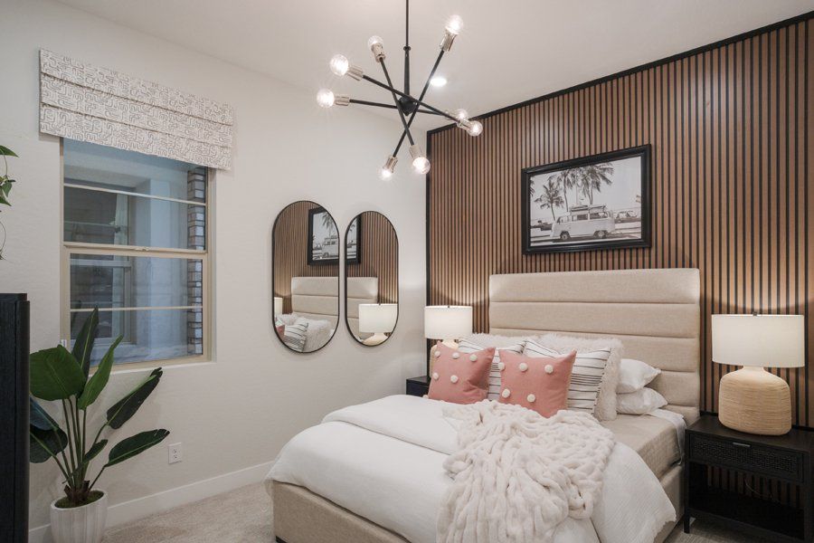 Furnished interior in a model home at Salero in Laveen (Image 19).