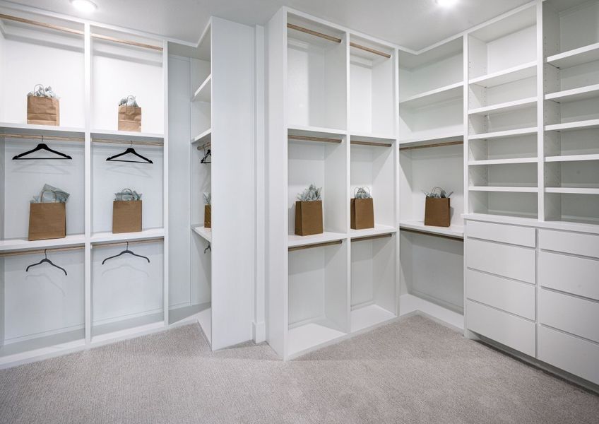 Furnished interior in a model home at Two Step Farm in Montgomery (Image 35).