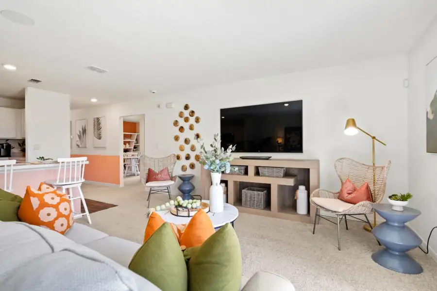 Furnished interior in a model home at Citrus Springs in Citrus Springs (Image 7).