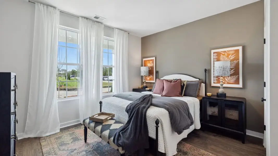 Furnished interior in a model home at Walnut Ridge in Lebanon (Image 17).