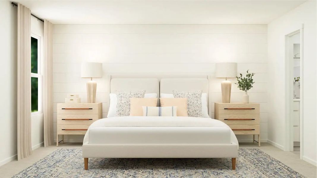 Furnished interior in a model home at Brookshire in Florence (Image 28).