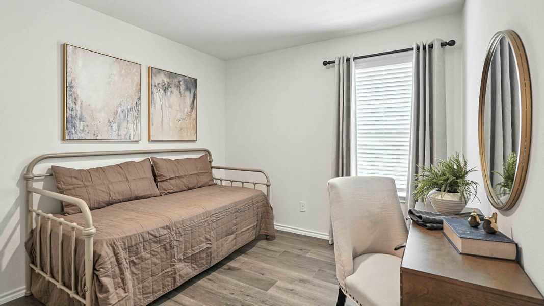 Furnished interior in a model home at The Reserve at Timber Creek in Lindale (Image 14).