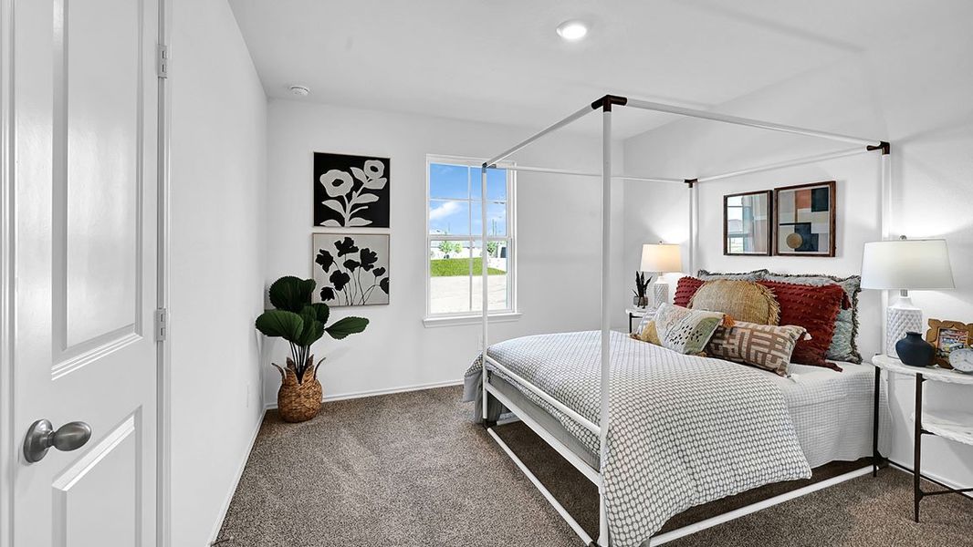 Furnished interior in a model home at Blue Heron Estates in Beasley (Image 3).