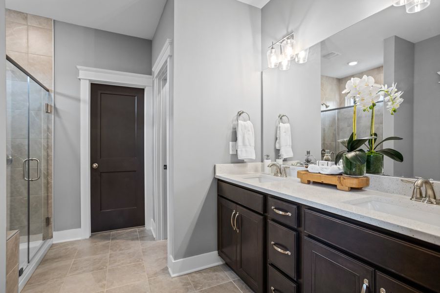 Furnished interior in a model home at Harrington in Greenville (Image 7). Furnished interior in a model home at Harrington in Greenville (Image 7).