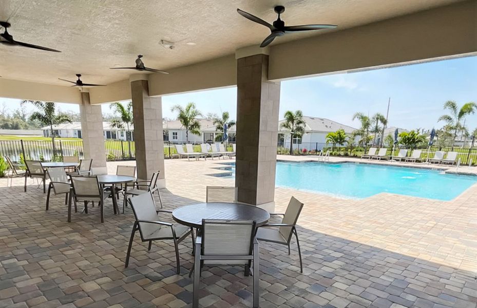 Private amenities in this new home community in Nokomis, Florida Private amenities in this new home community in Nokomis, Florida