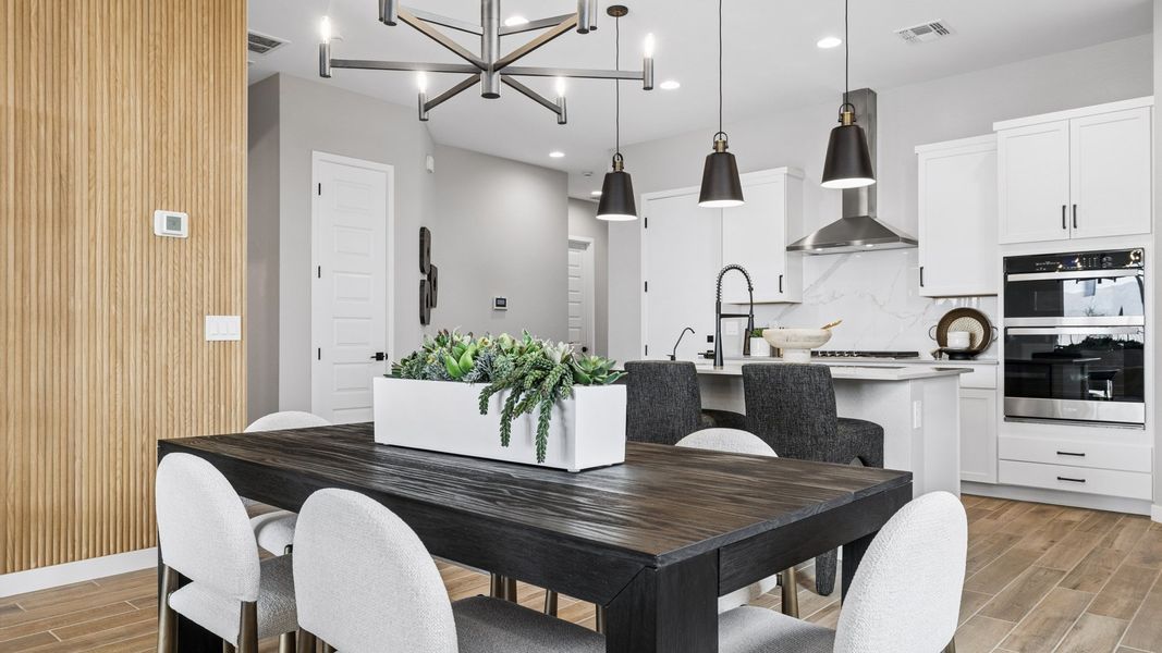 Furnished interior in a model home at Upper Canyon in Phoenix (Image 42).