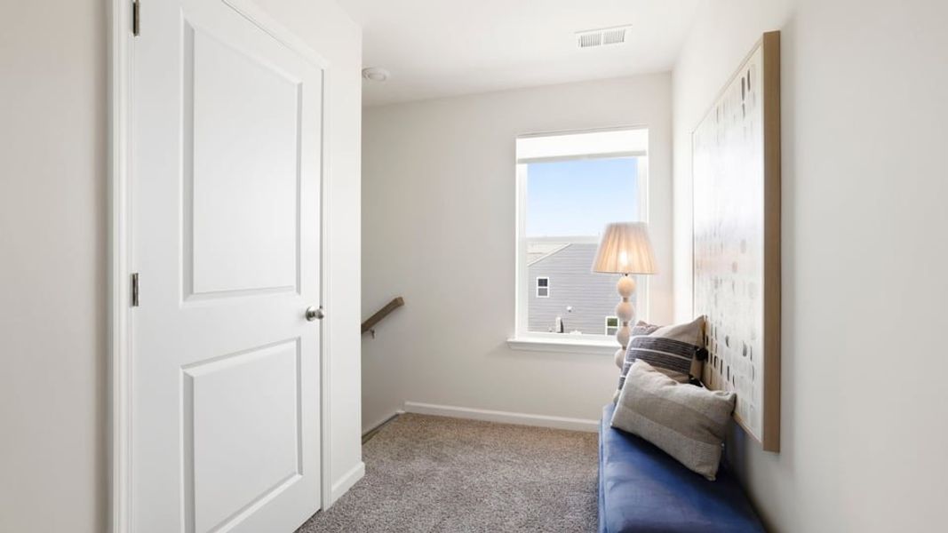 Furnished interior in a model home at Trailside Run in Spartanburg (Image 21).