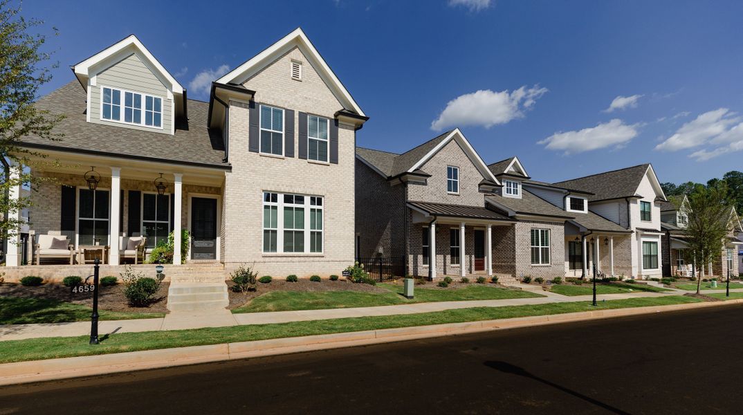 Waterside Single Family Streetscape Waterside Single Family Streetscape