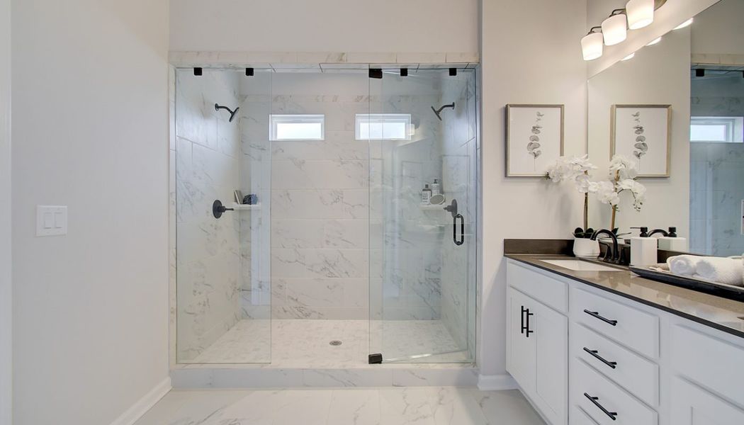 Furnished interior in a model home at Millstone at Mundy Mill in Gainesville (Image 20). Furnished interior in a model home at Millstone at Mundy Mill in Gainesville (Image 20).