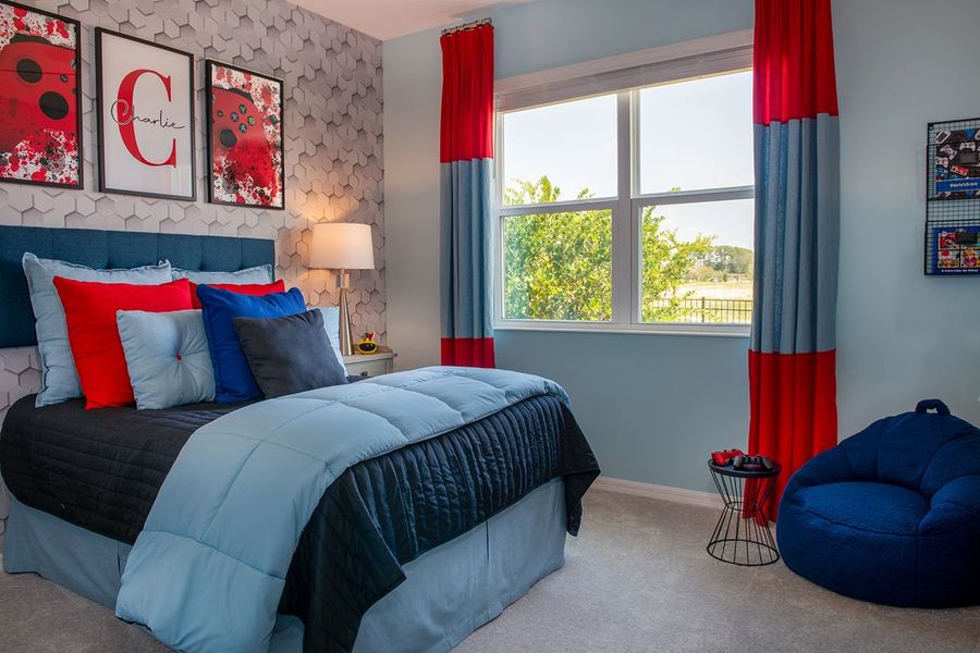 Furnished interior in a model home at Leela Reserve Single Family in Tavares (Image 33). Furnished interior in a model home at Leela Reserve Single Family in Tavares (Image 33).