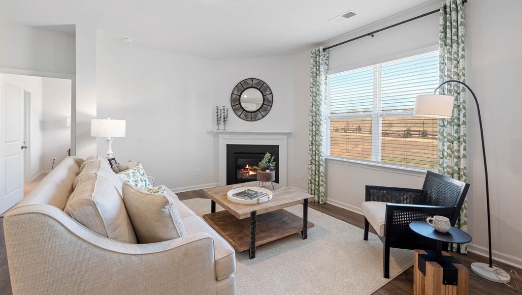 Furnished interior in a model home at Sage Grove in Lyman (Image 14).