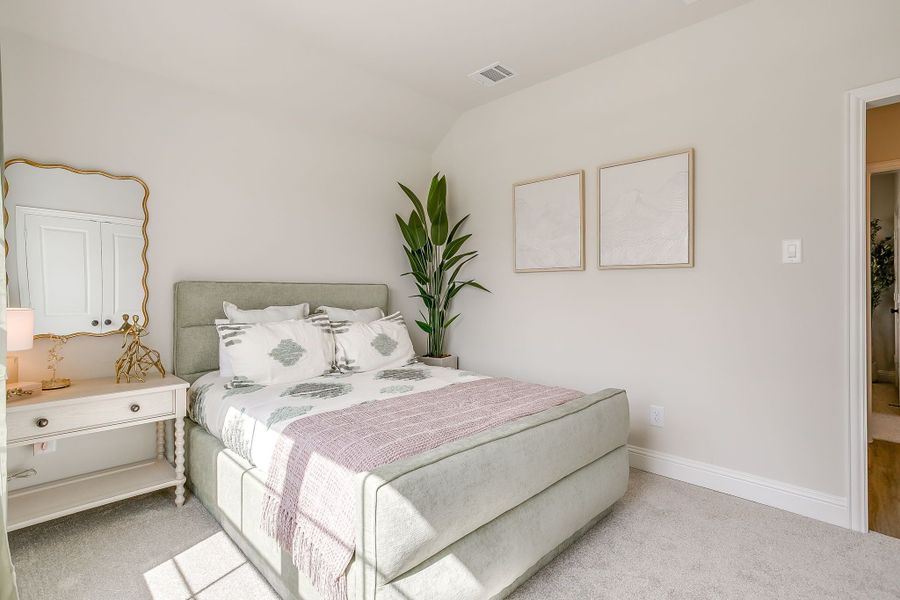 Furnished interior in a model home at Creekside in Royse City (Image 77).