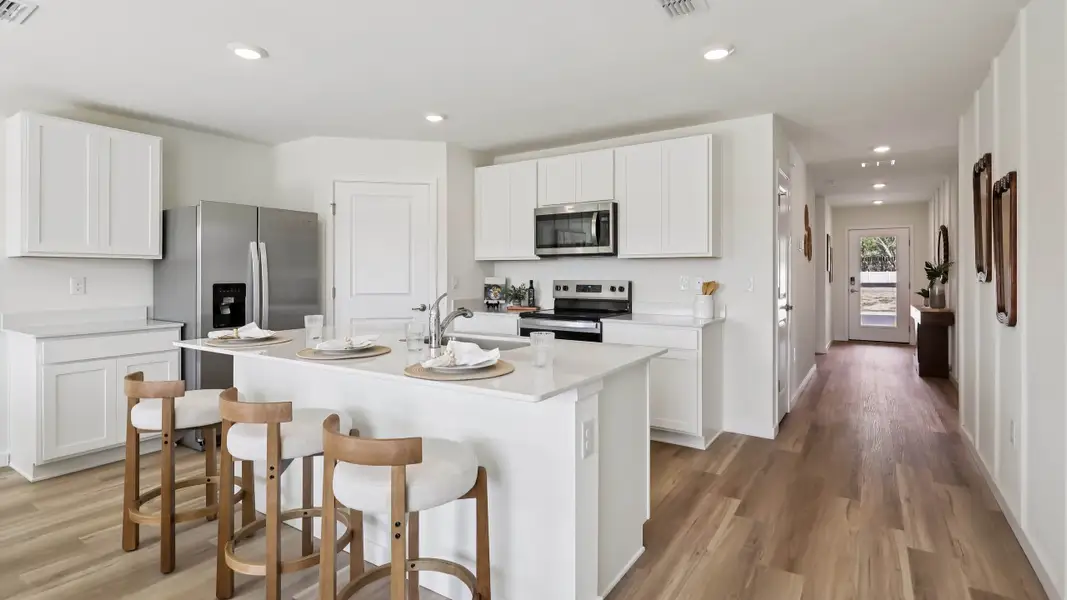 Furnished interior in a model home at Somerset Bay in Spring Hill (Image 7).