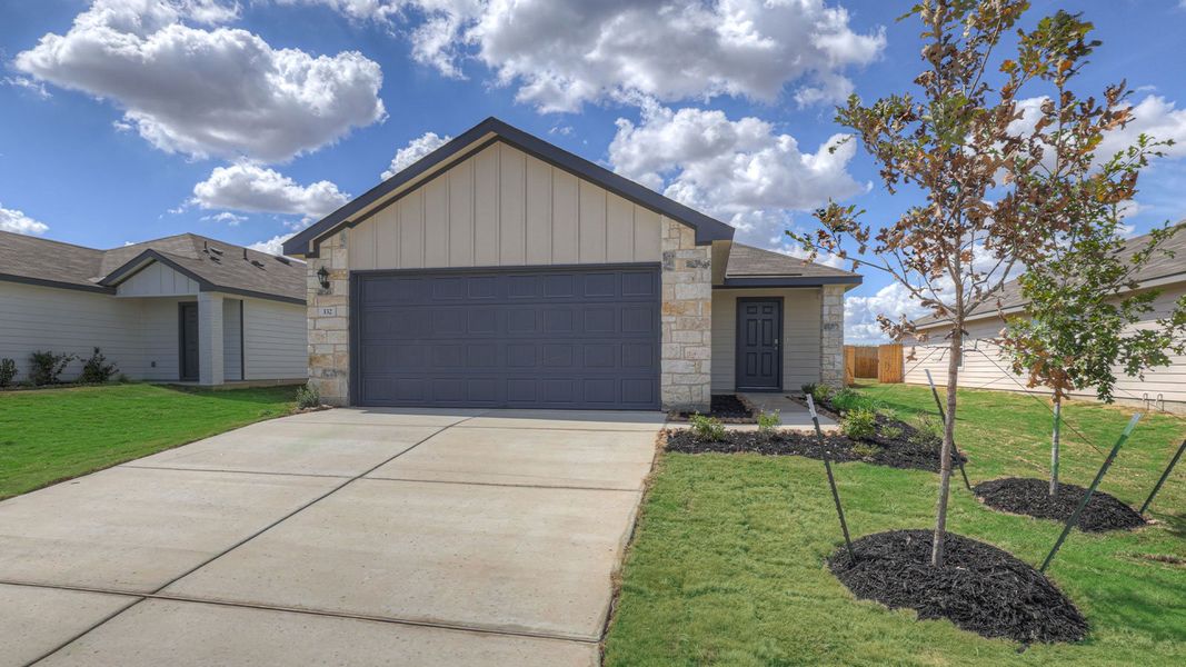 Front exterior of a home in the Spring Valley community, located in New Braunfels, TX (Image 1). Front exterior of a home in the Spring Valley community, located in New Braunfels, TX (Image 1).