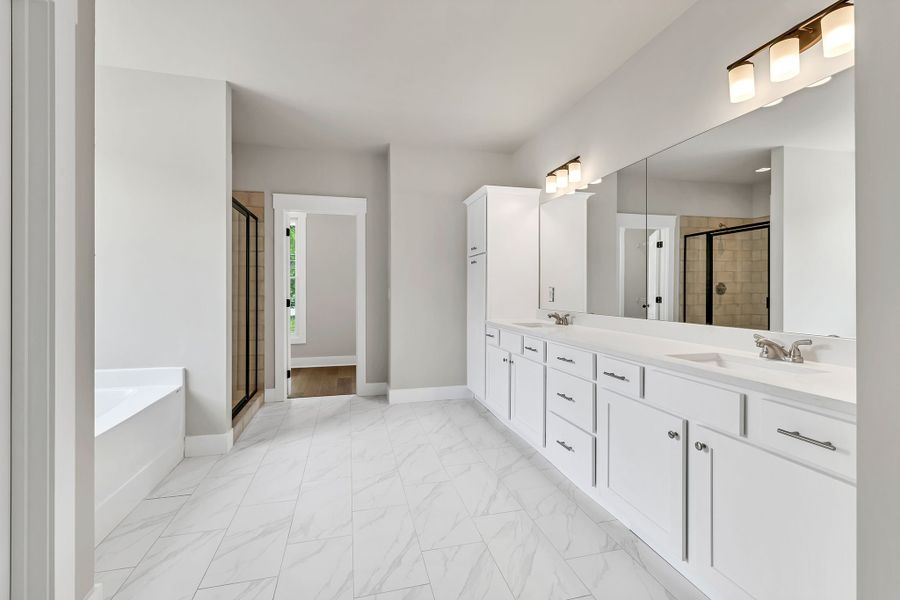 Furnished interior in a model home at East Marable Street in Monroe (Image 9).