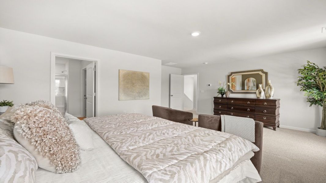 Furnished interior in a model home at Oakleigh Glen in Dallas (Image 15). Furnished interior in a model home at Oakleigh Glen in Dallas (Image 15).