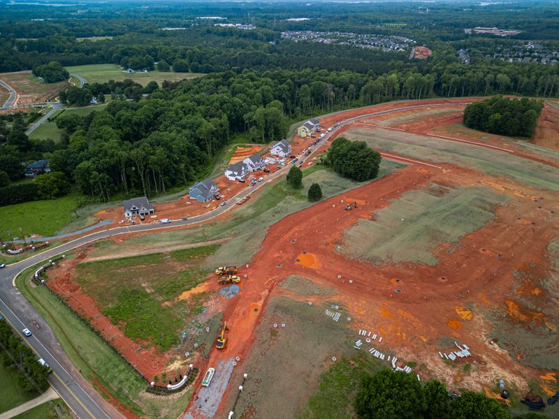 Site preparation and early development at Preserve at Mayes Meadow in Cornelius, NC (Image 21).