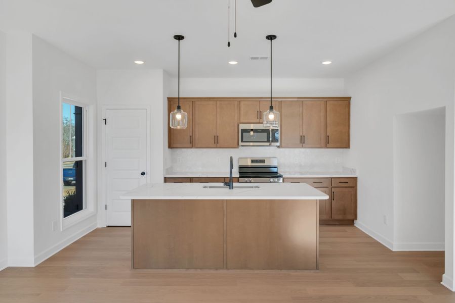 Furnished interior in a model home at Anderson Park in Hendersonville (Image 79).