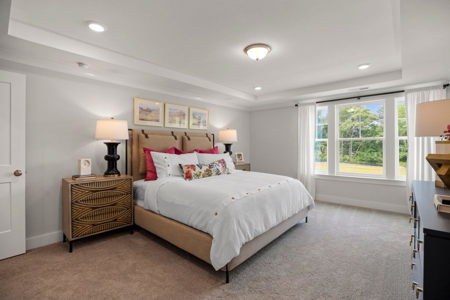 Furnished interior in a model home at Harbor Crossing in Greensboro (Image 20). Furnished interior in a model home at Harbor Crossing in Greensboro (Image 20).