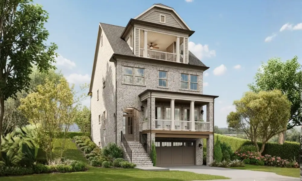 Front exterior of a home in the Laurel View community, located in Suwanee, GA (Image 7).