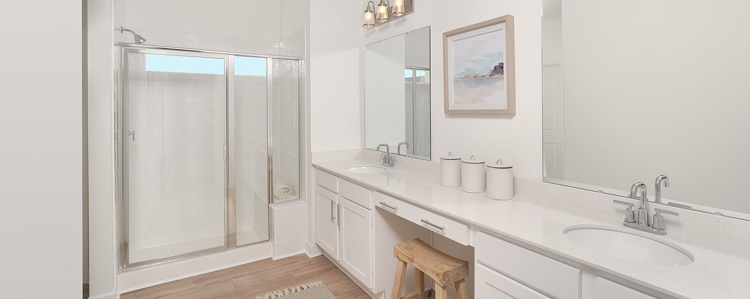 Furnished interior in a model home at Trieste at Bella Vita in Myrtle Beach (Image 12).