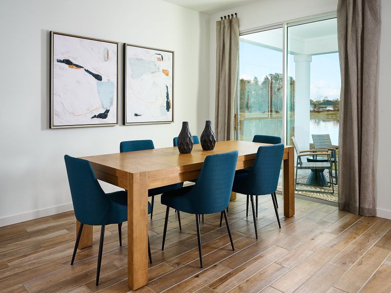 Furnished interior in a model home at Cypress Meadows - Signature Series in Jacksonville (Image 16). Furnished interior in a model home at Cypress Meadows - Signature Series in Jacksonville (Image 16).