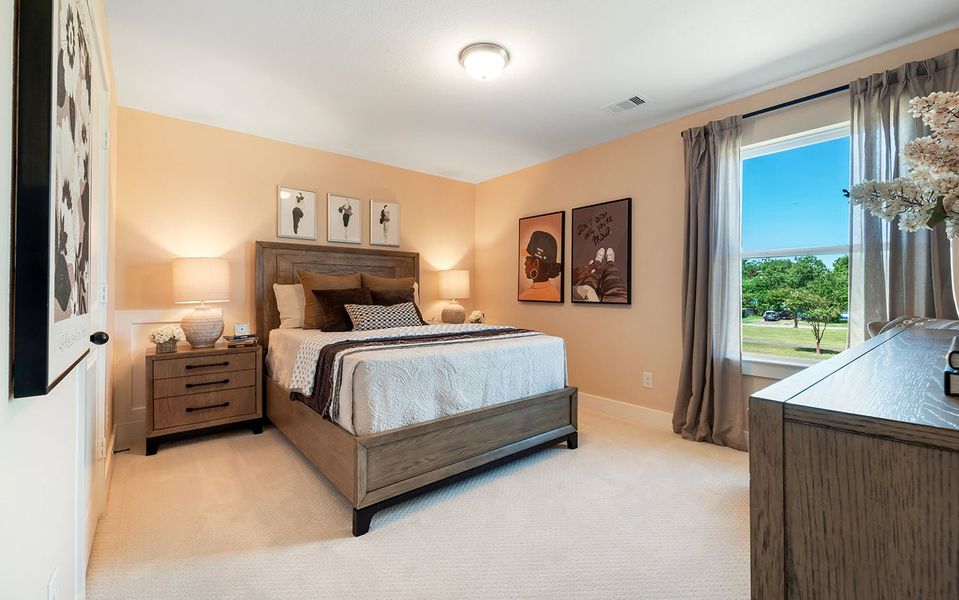 Furnished interior in a model home at Steed Landing in Texas City (Image 38). Furnished interior in a model home at Steed Landing in Texas City (Image 38).