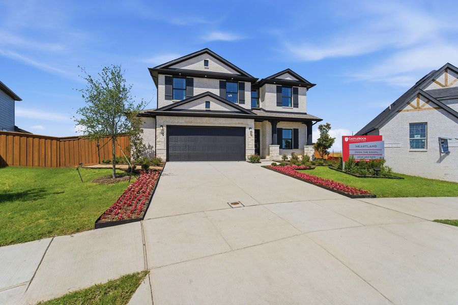 Front exterior of a home in the Heartland community, located in Heartland, TX (Image 10).