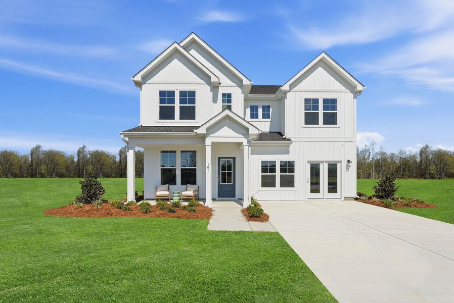 Front exterior of a home in the Boykin Hills community, located in Chapin, SC (Image 10).