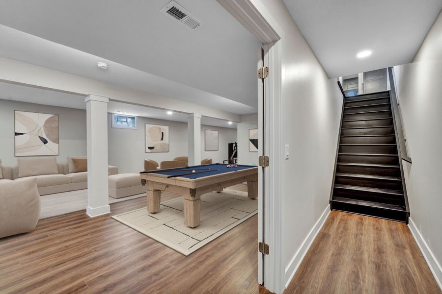 Furnished interior in a model home at Birdsong Estates in Orchard Park (Image 25).