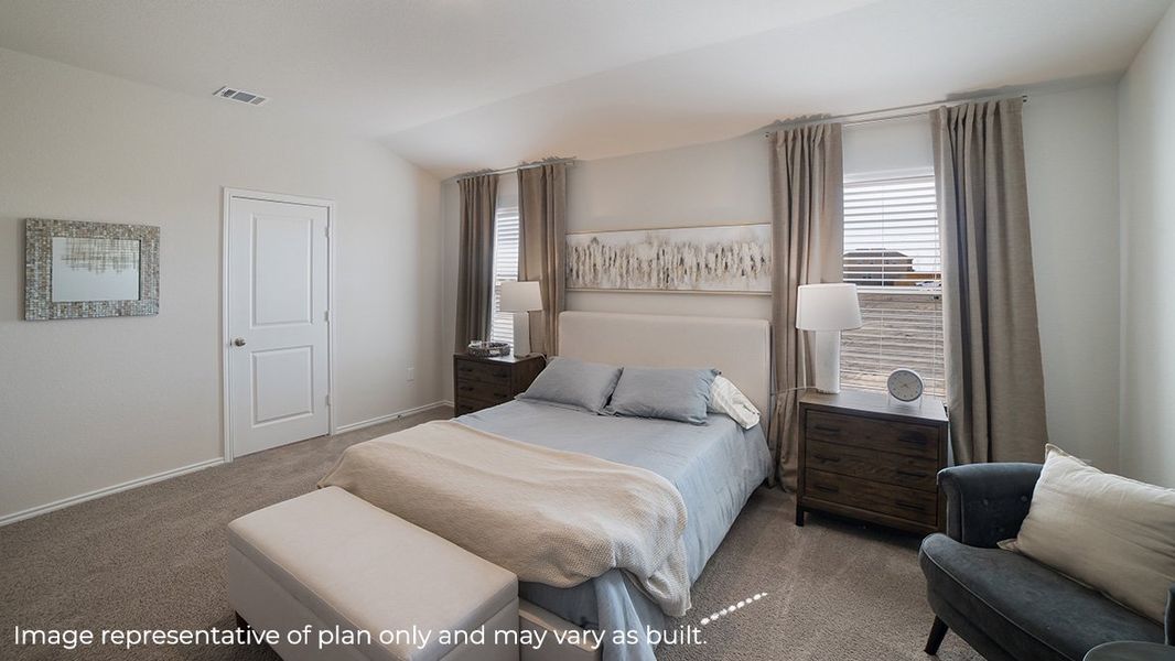 Furnished interior in a model home at Hunters Ranch in San Antonio (Image 25). Furnished interior in a model home at Hunters Ranch in San Antonio (Image 25).