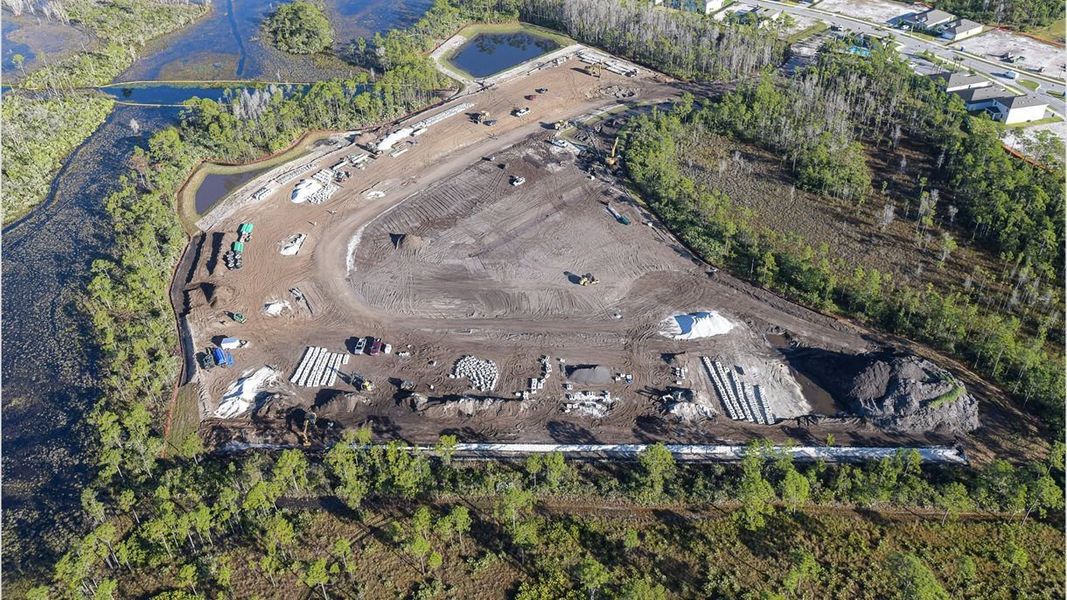 Site preparation and early development at The Cove at Park Trace in Stuart, FL (Image 16). Site preparation and early development at The Cove at Park Trace in Stuart, FL (Image 16).